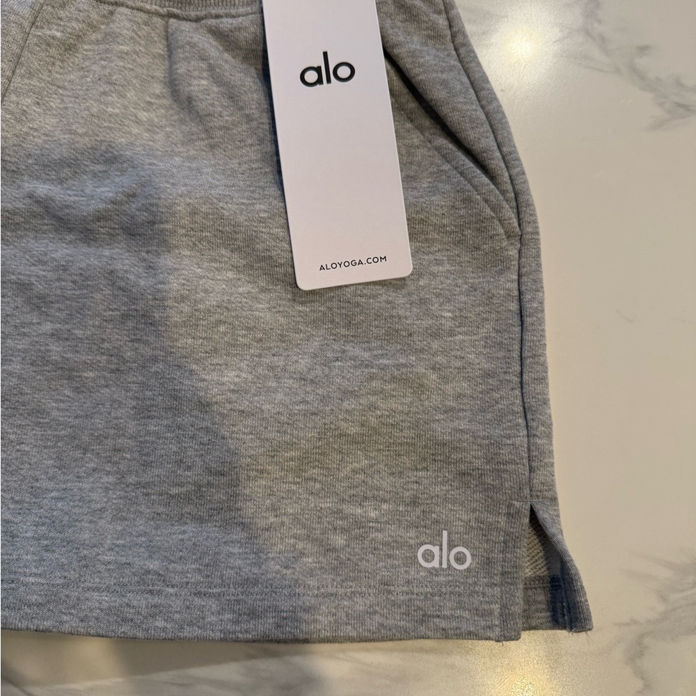 Alo Grey Sweatshorts - Alo